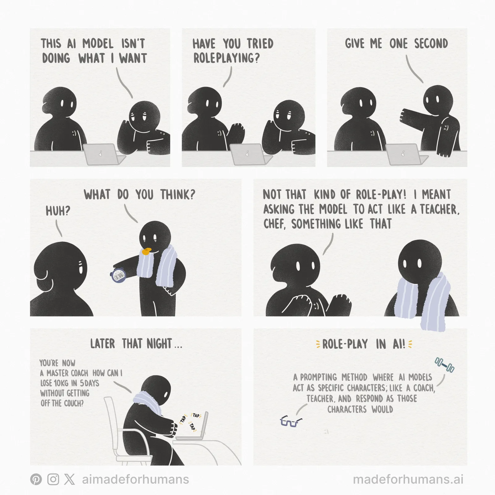 Role play and Prompt Whispering