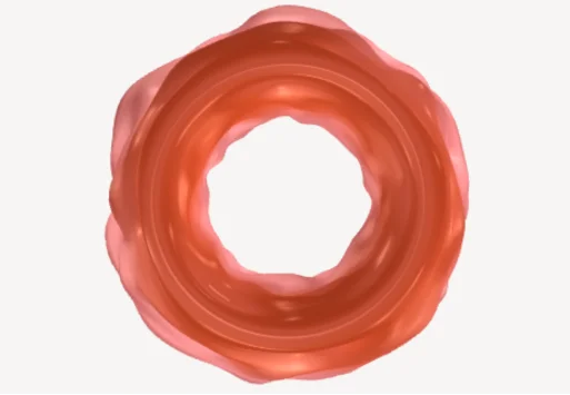 Voice UI blob visualization