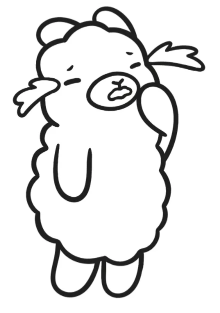 Ollama Crying expression