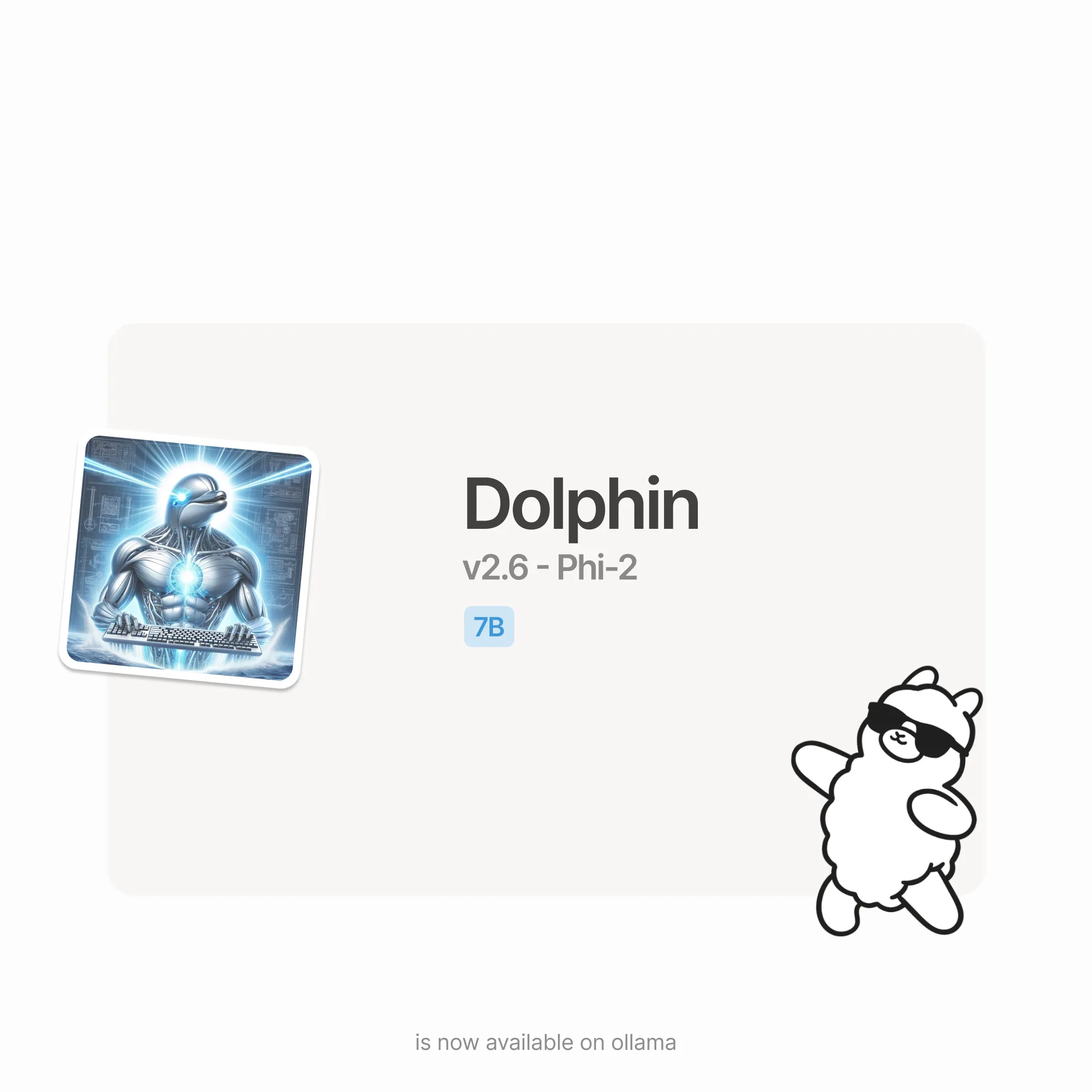 Dolphin model announcement