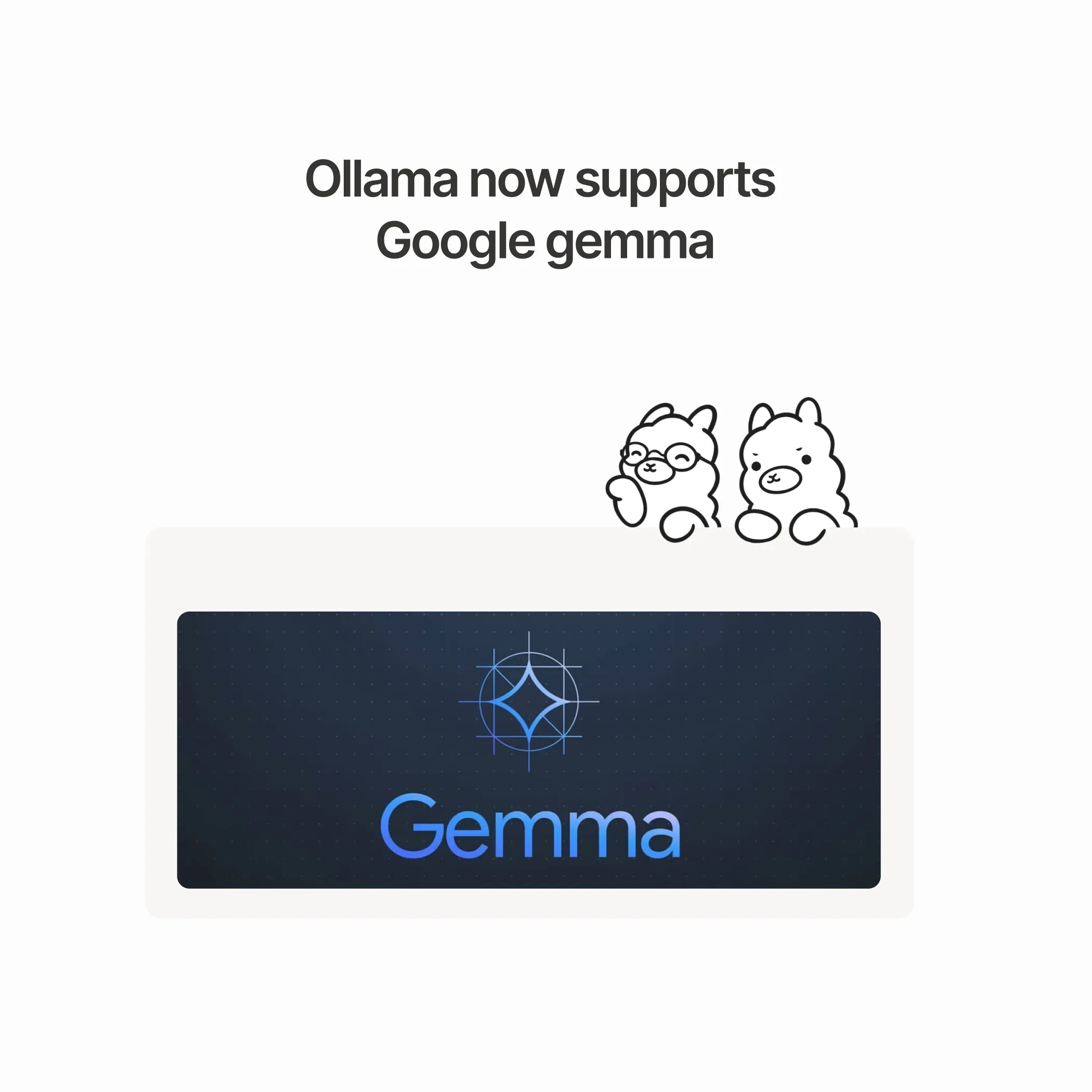 Google Gemma model announcement