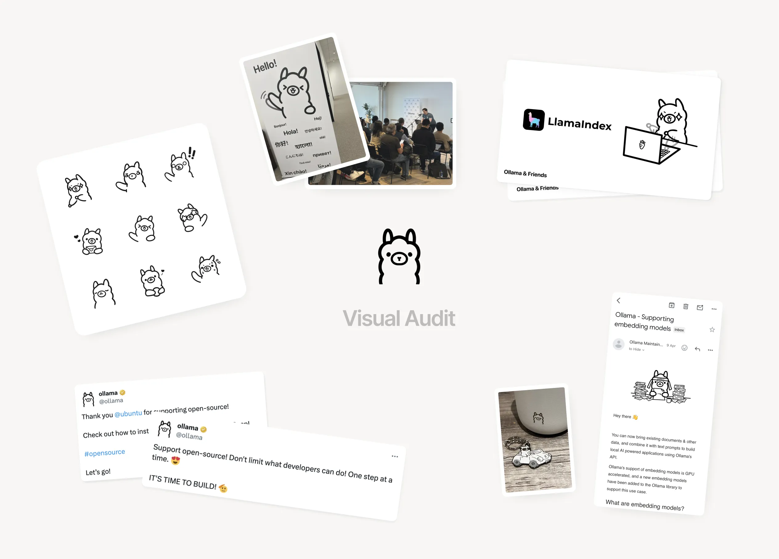 Ollama visual audit collage