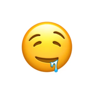Drooling emoji