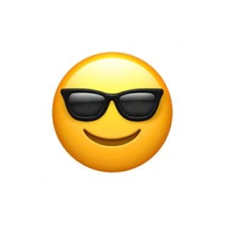 Sunglasses emoji