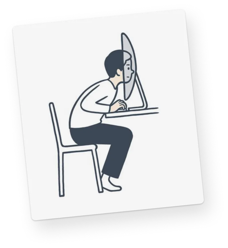 Laptop window illustration reference